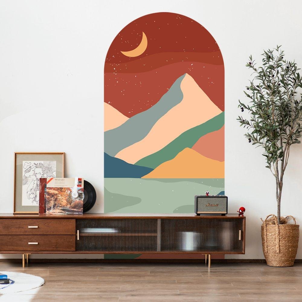 Arabian Night Art Renovering Vattentät Väggmålning, Flora Grossist, väggdekoration