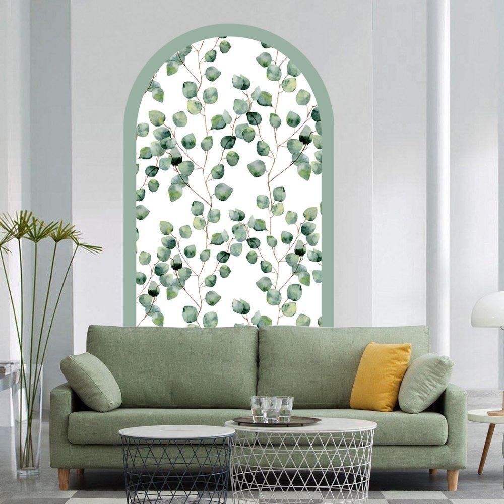 Målad Film Glasfilmer Sekretessfönsterfilm Statisk, Flora Grossist, väggdekoration