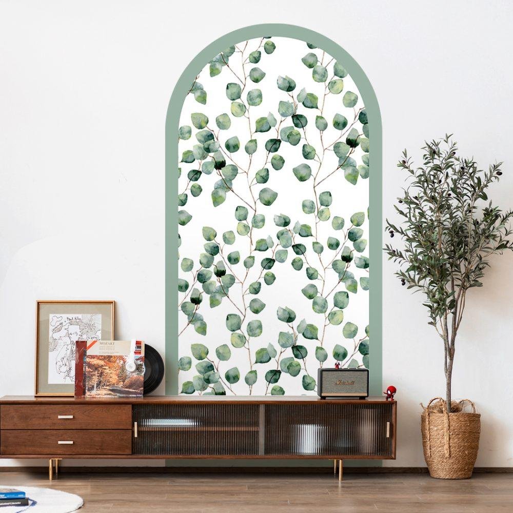 Målad Film Glasfilmer Sekretessfönsterfilm Statisk, Flora Grossist, väggdekoration