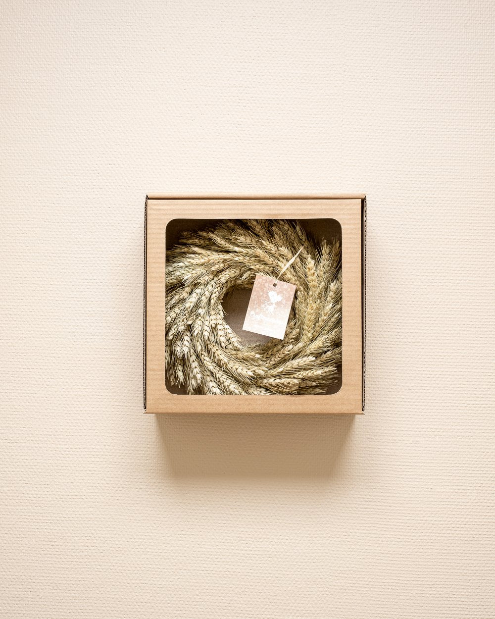 Vete Krans Naturell – Torkade Blommor, Flora Grossist, torkade-blommor