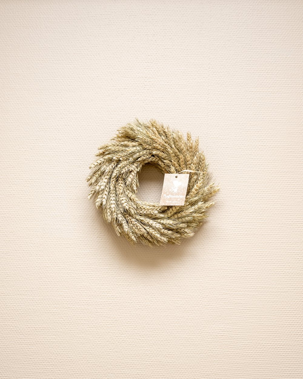 Vete Krans Naturell – Torkade Blommor, Flora Grossist, torkade-blommor