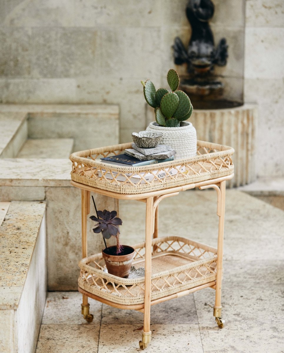 Liri Trolley - Natural, Nordal, möbler