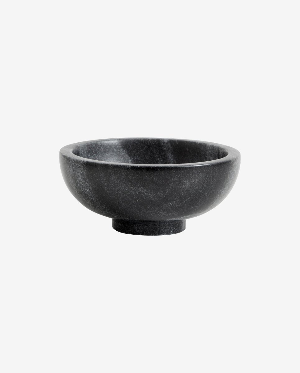 Bowl, Black/grey Marble, Nordal, badrums inredning