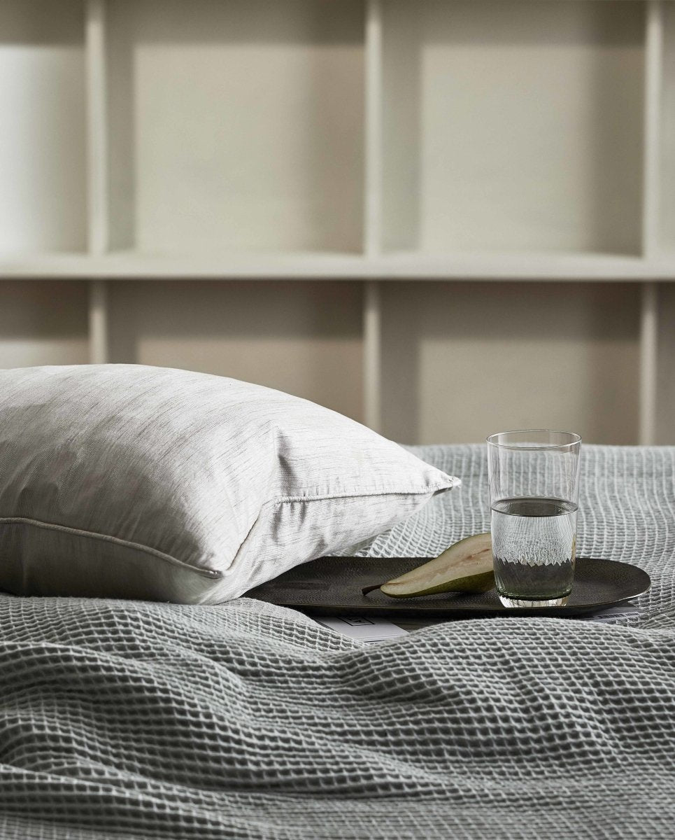 Naos Cushion Cover, Sand, Nordal, sovrums textilier