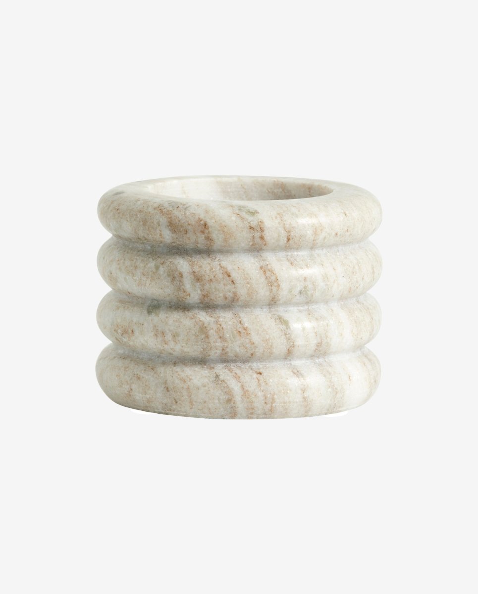 Otok Candleholder L, Beige, Nordal, ljus & ljuslyktor