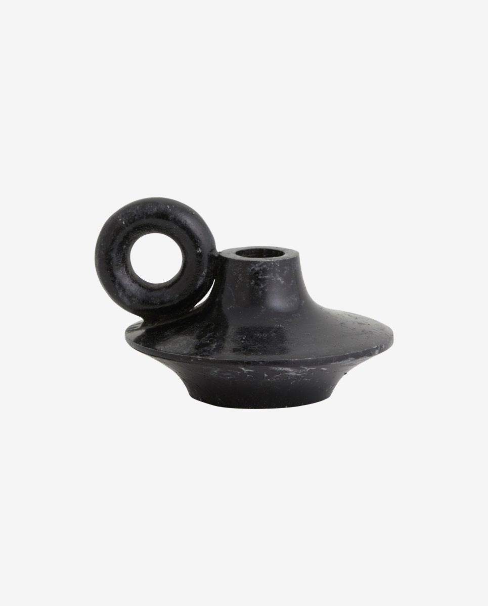 Palawan Candleholder, S, Black, Nordal, ljus & ljuslyktor