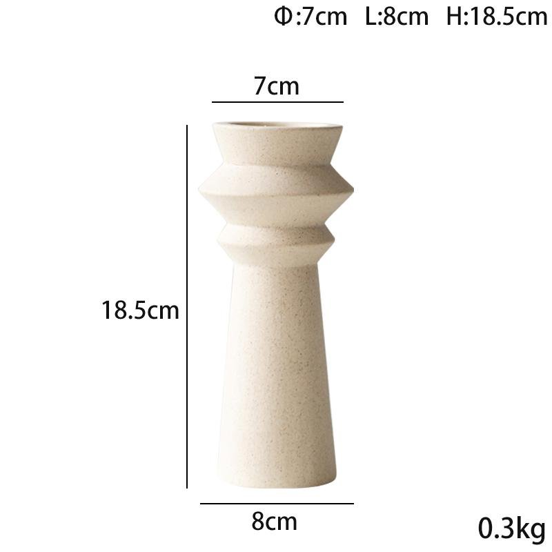 Minimalistiska Keramiska Ljushållare: Set om 3, Flora Grossist, vaser-och-krukor