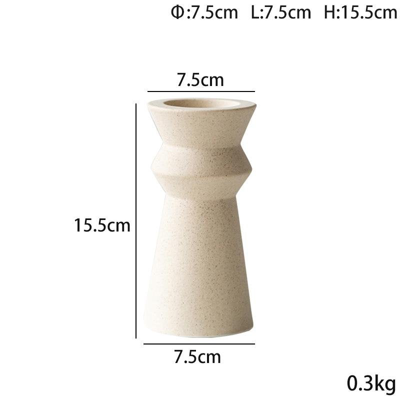 Minimalistiska Keramiska Ljushållare: Set om 3, Flora Grossist, vaser-och-krukor