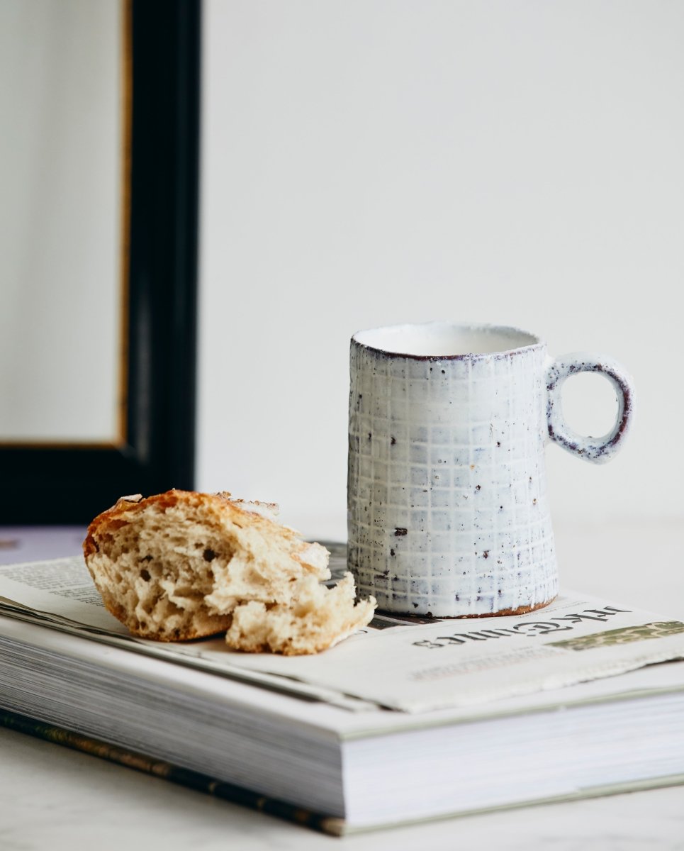 Soisalo Cup With Check, S, Ice Blue, Nordal, koppar och muggar