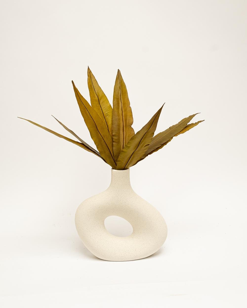 Tropiska Blad Gul – 5 St., Flora Grossist, konserverade-blommor