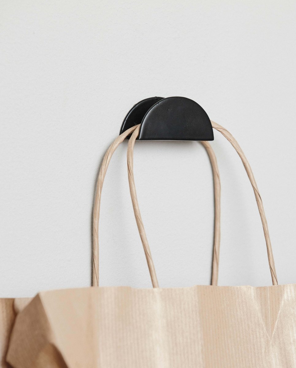 Vis Hook - Black Semi Circle, Nordal, hängare & krokar