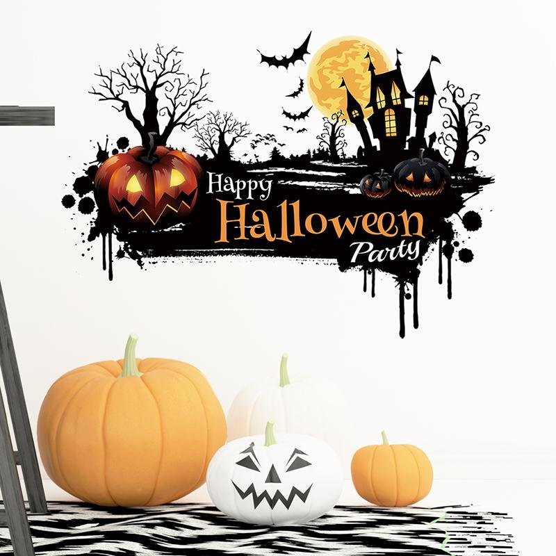 Boo Halloween Cutting Dies Ghost Witch Castle Pumpkin Church Metal Molds Diy Scrapbook Paper Craft Festival Gifts, Flora Grossist, Barnrum