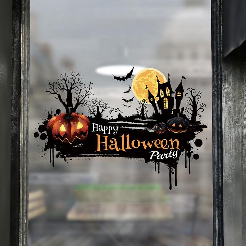 Boo Halloween Cutting Dies Ghost Witch Castle Pumpkin Church Metal Molds Diy Scrapbook Paper Craft Festival Gifts, Flora Grossist, Barnrum